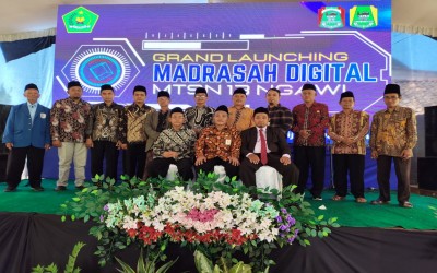 Grand Launching Madrasah Digital MTsN 13 Ngawi